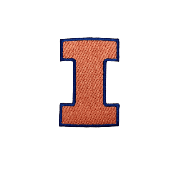 Illinois Fighting Illini BIG 10 Embroidered Iron-On or Sew Patch