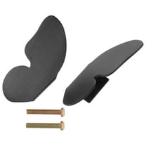 Phenofice Black Brass Butterfly Cabinet Knobs, Elegant Home Decor, Hardware, 1 Pair for Drawer and Door Handles