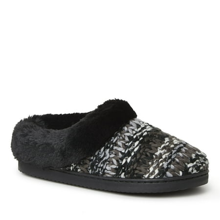 Dearfoams Women's Cora Multi Yarn Clog