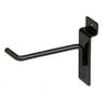 Econoco Commercial Deluxe Hook for Slat Wall, 4", Black (Pack of 96)