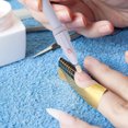 thumbnail image 5 of Nail Polish Removing Pads 5 In 1 Nail Trimming Kit Electric Manicure Pedicure Kit Gifts For Women Nail Extension Gel Set（White,One Size, 5 of 7