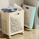 thumbnail image 1 of Cesta de Lavandería Plegable con Ruedas, Multifuncional y Portátil, Cesto para Ropa Sucia con Ruedas, Cesta Organizadora para Juguetes con Asa para Baño y Apartamento., 1 of 6