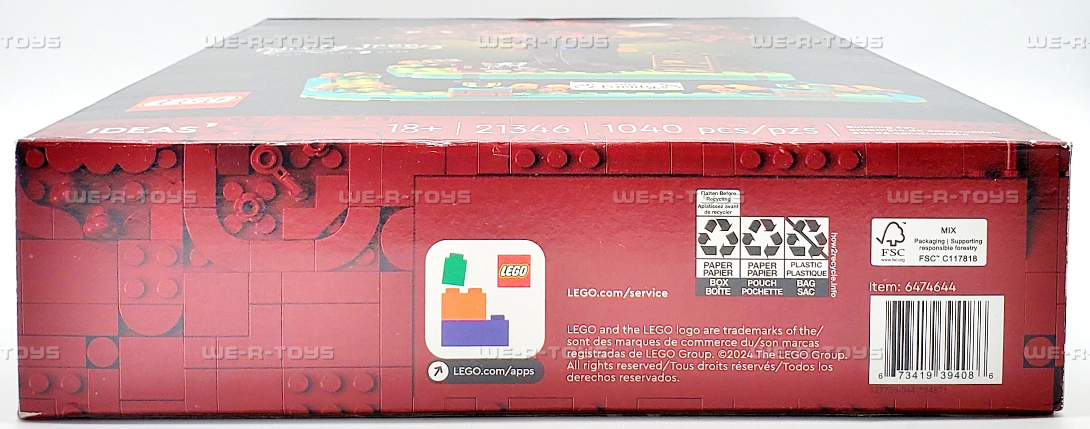 LEGO Ideas Family Tree 1040 Piece Building Kit 21346 - Walmart.com