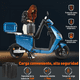 thumbnail image 3 of Motobici Eléctrica Honey Whale i009 Azul HONEY WHALE I009, 3 of 5