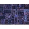 thumbnail image 1 of Ahgly Company Indoor Rectangle Oriental Blue Modern Area Rugs, 8' x 10', 1 of 4