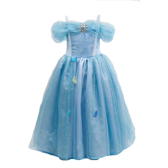 Girl's Princess Dress Princess  Costume adorned with Butterfly Size 9/10