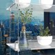 thumbnail image 3 of Estantes colgantes de acrílico de 3 niveles para ventanas, cada nivel de 16 pulgadas de largo, soporte de plantas ajustable en altura, soporte transpa, 3 of 7