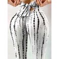 thumbnail image 2 of Gvmfive Women Printed High Waist Leggings Trouser with Bowknot Yoga Pants, 2 of 4