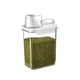 thumbnail image 1 of Monstrate Recipiente transparente con gran abertura: fácil acceso a los alimentos almacenados Tapa hermética Fácil de volcar Grado alimenticio Type3 NO3, 1 of 6