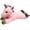 Pink, variant on 24" Big Dog Toy Jumbo Plush Unicorn Squeaker Rainbow Mane Tail Metallic Horn (Pink)