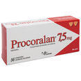 thumbnail image 2 of Procoralan 56 comprimidos de 7.5 mg c/u, 2 of 2