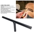 thumbnail image 3 of Wood Turning Tool Rest, 5/8 Inch Post Alloy Steel Stainless Steel Lathe Tool Rest  for Woodworking, 3 of 7