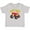 AC-Heather Grey, variant on Monster Truck Little Bro Boys Baby T-Shirt