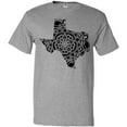 thumbnail image 3 of Inktastic Texas Silhouette Mandala T-Shirt, 3 of 5