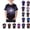 Multicolor D, variant on Afuyipoi Graphic T-shirts for Boys,Summer Short Sleeve Breathable Casual Tops for Kids Multicolor 7-8 T