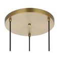 thumbnail image 5 of Living District Baxter 20" Pendant Clear Shade In Satin Gold, 5 of 9