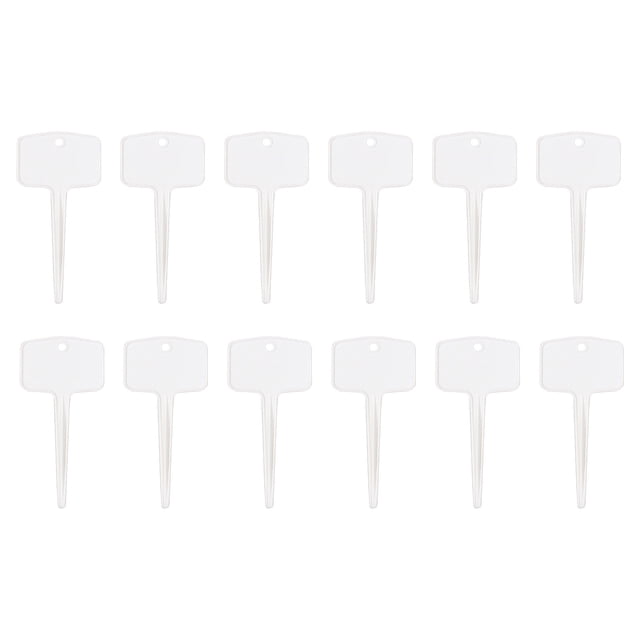 Pisexur Flower Inserting Ground Card Gardening Label Plant Name Sign 12PC