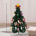 thumbnail image 3 of Calendario de Adviento 1 juego, calendarios de Adviento 2024 con un árbol de Navidad de madera y 24 adornos, cuenta regresiva hasta 24 días, cuelga un colgante cada día, 3 of 4