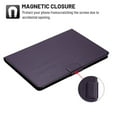 thumbnail image 3 of Dteck Folio Case for Samsung Galaxy Tab A7 10.4 inch (2020), Slim Fit Book Cover Design Multi-Angle Stand PU Leather Case Cover for Galaxy Tab A7 10.4" SM-T500 T505, Purple, 3 of 6