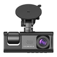 thumbnail image 2 of Cámara para autos D-Bugg DashCam Dual, FHD, visión nocturna, rotación 110°, negro, 2 of 6