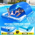 thumbnail image 3 of Tumbona de bronceado DeepRBetter inflable con toldo 2025, 3 of 7