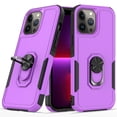 thumbnail image 2 of For Samsung Galaxy A14 5G Hybrid Rugged Hard Drop-Proof 3 Layer Protection Military Grade with Metal Ring Stand Cover ,Xpm Phone Case [ Purple ], 2 of 9