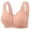 hwj# Light Pink455, variant on Bras For Women No Underwire Solid Color Ribbed Front Button Maternity Nursing Bra Scalloped V Neck Wide Seamless Straps Wireless For Breastfeeding Pregnant Brassiere,Grey