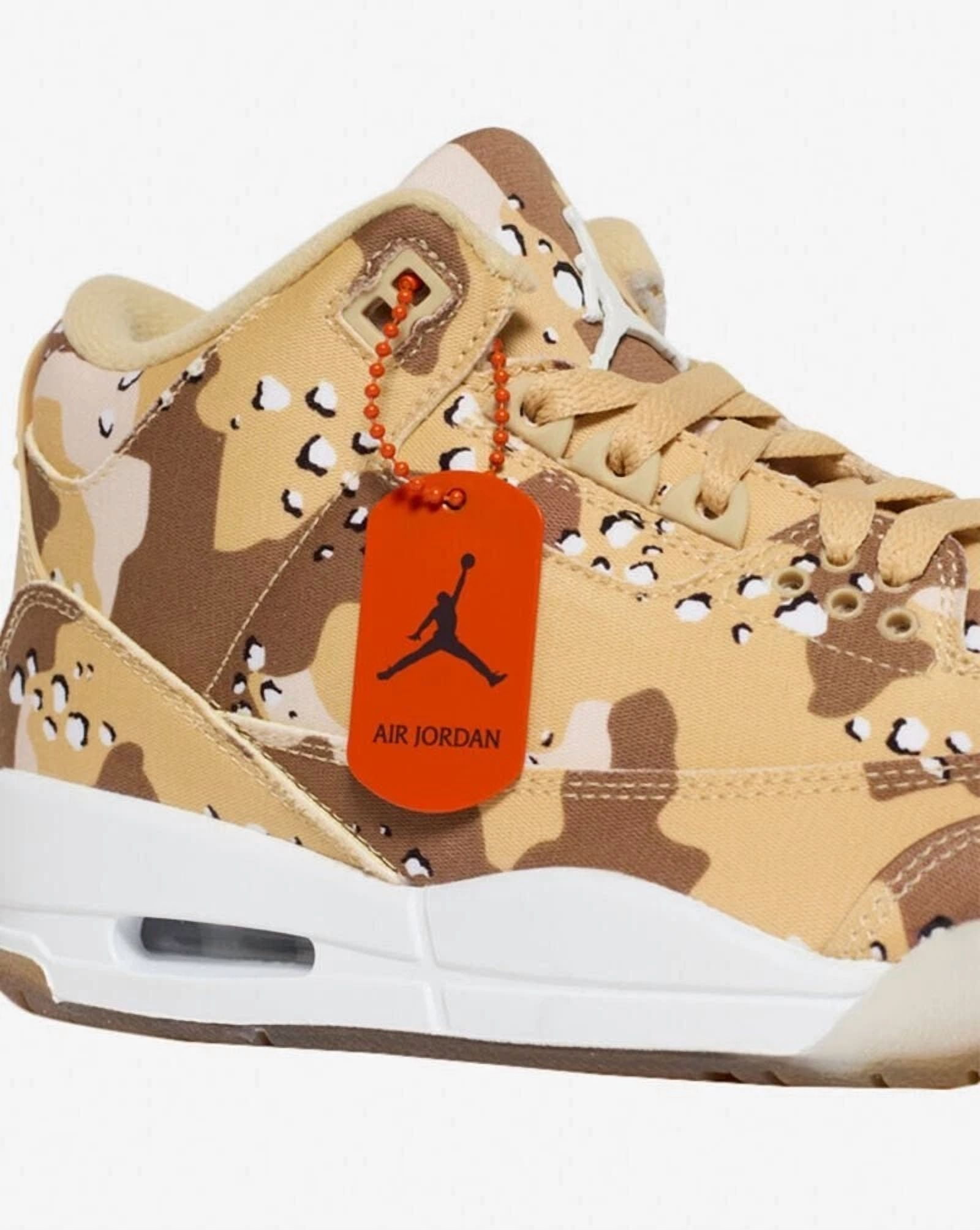 Nike Nike Air Jordan 3 Retro High Top Shoes Desert Camo Trainers