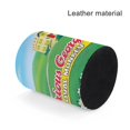 thumbnail image 4 of Mono Jorge el Curioso-theme Cylinder Pen Holder Pencil Organizer with Flannel Lining PVC Leather Material Cardboard Base for study work 10*8CM, 4 of 6