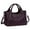 Purple, variant on Iswee Genuine Leather Women's Handbag – Classic Tote & Crossbody Purse with Adjustable Strap, Medium-Size Everyday Shoulder Bag