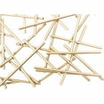 thumbnail image 2 of Moe's Home Collection Stix Contemporary Metal Wall Sculpture in Gold, 2 of 3