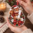 thumbnail image 3 of Christmas Money Holder Ornament, Acrylic Cash Gift Holder, Colorful Holiday Design with Cash Slot for Holiday Gift Giving, Hanging Decor for Christmas Tree Wreath Mantel, 3 of 7