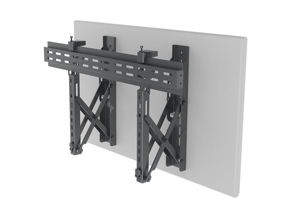 Monoprice TV Wall Mount Bracket - Specialty Menu Board, with Push-to-Pop-Out, Max Weight 99lbs,  Extension Range 2.4in-8in,VESA Patterns Up to 600x400