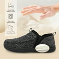 thumbnail image 5 of Barerun Men's Moccasin Slippers Wide Memory Foam House Shoes for Indoor & Outdoor, 5 of 8