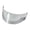 Clear Silver-Day Night, variant on Qualifier Visor for BELL Qualifier DLX, Vortex, Revolver, Star, RS-1 Helmet Face Shield