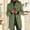 107#Army Green, variant on Long Pea Coats for Women 2025 Winter Stand Collar Single Breasted Peacoat Thicken Blazer Jacket Army Green 3XL