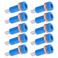 thumbnail image 4 of Prise Banane, Résistance à l'Usure, Poteau de Liaison Électrique Robuste 4mm pour Instrument Électronique Bleu, 4 of 8