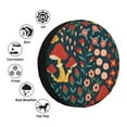 thumbnail image 5 of Bingfone Berries And Flowers Spare Tire Cover Weatherproof Universal Wheel Protectors For Rv Camper Travel Trailer Suv Truck 14 Inch, 5 of 9
