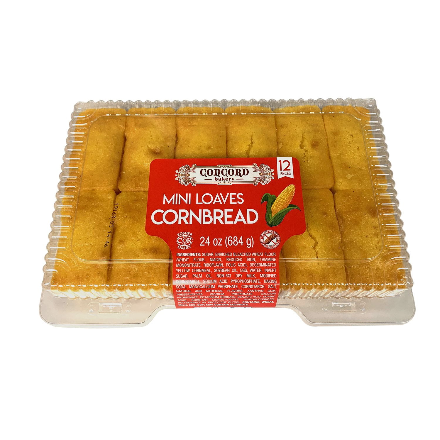 Customer reviews for Concord Bakery Mini Loaves Cornbread (12 ct.)