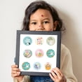 thumbnail image 5 of 500pcs Happy Easter Stickers Cute Bunny Eggs Self Adhesive Seal Label for Easter, 5 of 6