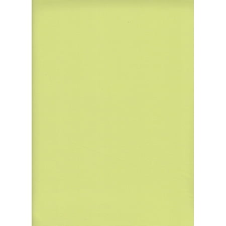FABRIC SELECTION 98%POLY 2%SPAN DOUBLE KNIT TECHNO SCUBA SOLID 58/60" LIME (3 YARD PRECUT)