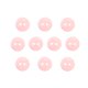 thumbnail image 1 of Buscando Botones ROAM 2 agujeros 1/2 pulgada resina 10 piezas (rosa claro), 1 of 1