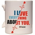 thumbnail image 2 of Grey's Anatomy I Love You Ceramic Coffee Mug 11 Oz., 2 of 5