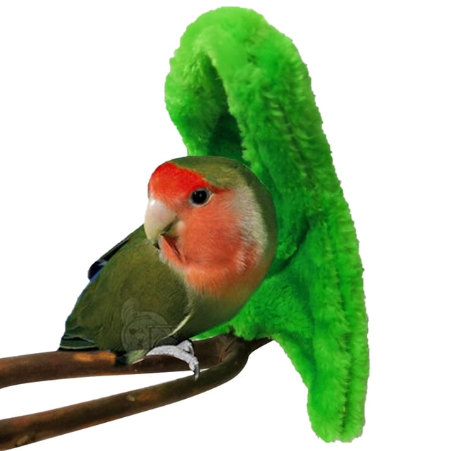 Bird Cage Blanket Warm Windproof Plush Bird Nest Parrot Tent Bird Cage Accessory