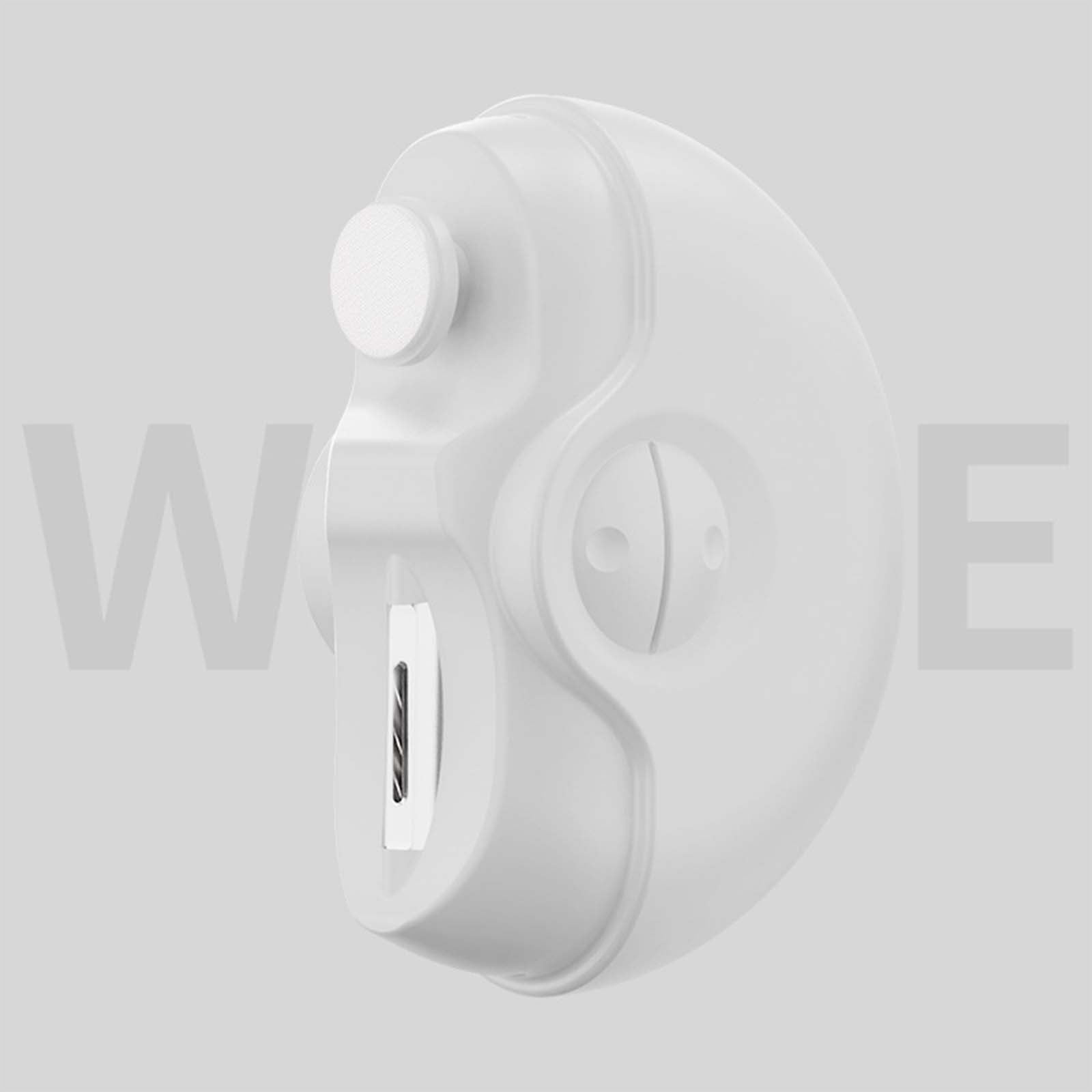 White Automatic Nail Clipper With Light For Safe And Easy Trimming