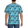thumbnail image 2 of Rocae Party Shark Cute for Men's Moisture-Wicking Crew Tee - T-Shirt for Sports, Outdoor Activities, and Casual WearXX-Large, 2 of 9
