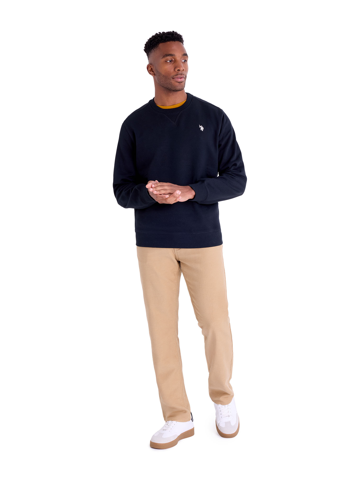 U.S. Polo Assn. Men's Crewneck Fleece Sweatshirt photo 4