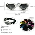 thumbnail image 5 of UOSIA Dog Helmet and Goggles for Small Dogs Summer Fashion Dog Sunglasses,S,Black, 5 of 6