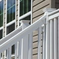 Deck Railing Finyl Line™ T-Top Vinyl White Square - Walmart.com