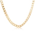 thumbnail image 1 of EeaseMX Collar clásico de lujo dorado para hombre, cadena de eslabones gruesos (XL0024-JM), 1 of 7